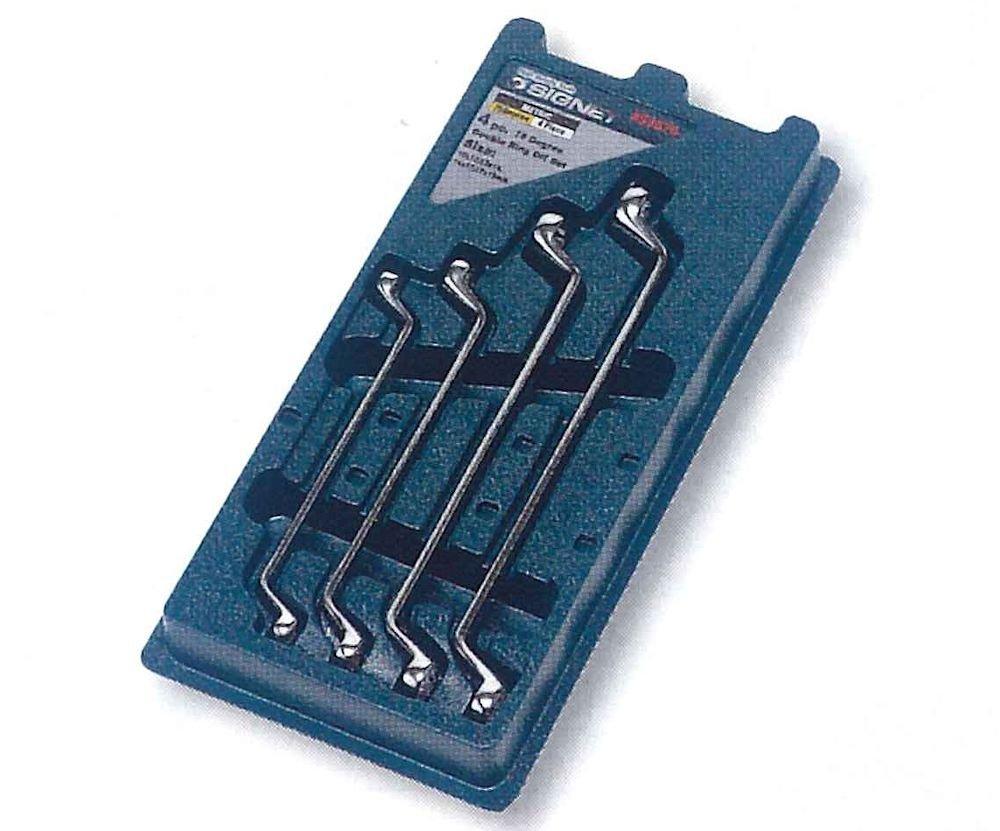 

SIGNET Wrench Set 33670 4-Piece 75° Open-End