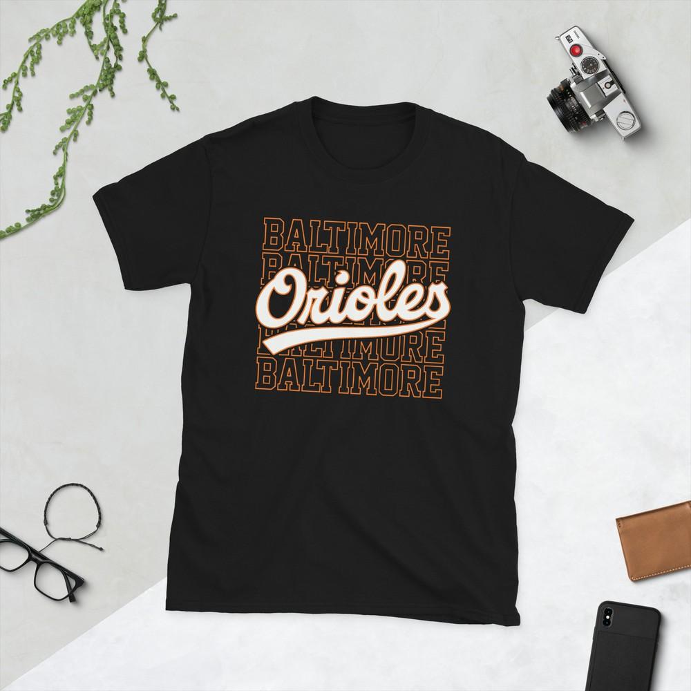Одежда Baltimore Orioles для мужчин, женщин, детей, футболка 2XL