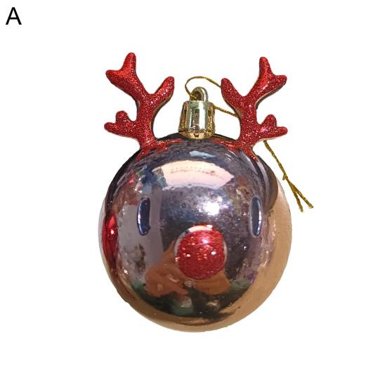 Julgranskulahänge Användbar Dekorera Utsökt Julgranskulahänge Tecknat Djur Julfest Dekoration Kulhänge