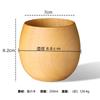 Natural Wood Cup, Teacup, Egg Cup, Wooden Lacquer Cup, Free Cup, Mug, Teacup, Dishwasher Safe, 250ml