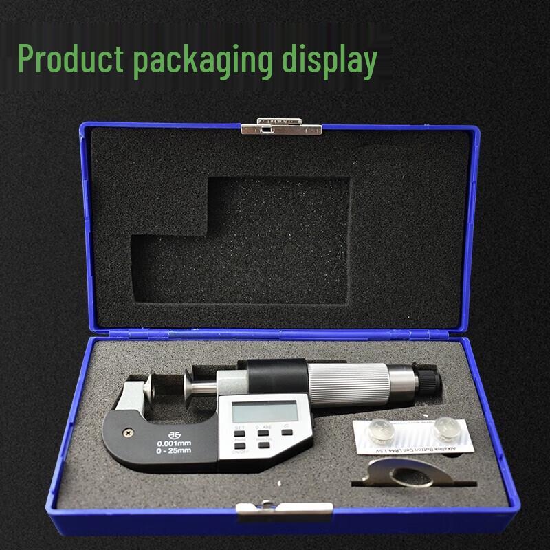 Electronic Digital Common Normal Outside Micrometer with Disc Head
