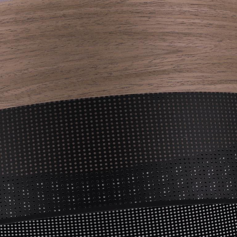 Single Hanging Lamp, Walnut Veneer Lampshade 20Cm