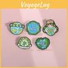 Creative Cartoon Earth Plant Series Brooch Eco-friendly Alloy Badge Accessory