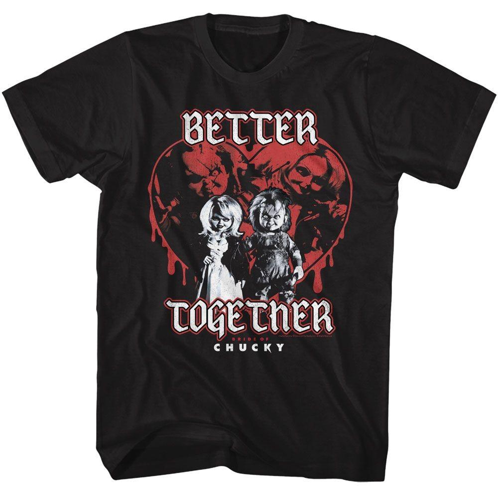 Chucky Better Together Black Movie Shirt XL
