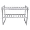 Under Sink   2 Tiers Multifunctional Stretchable Large Capacity Under Counter Storage