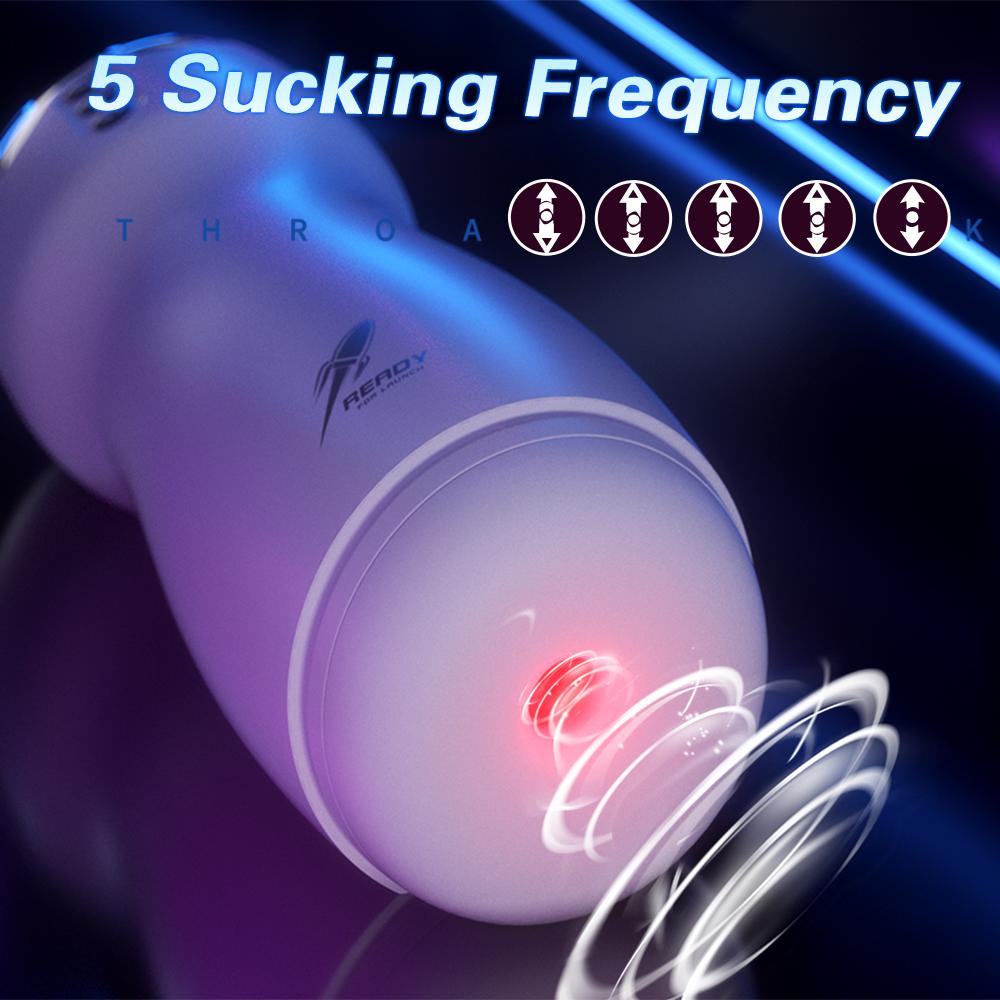 Male Automatic Sucking Masturbation Cup Sex Oral Anal Masturbator Vibration Blowjob Machine Penis Stimulator Sex Toy for Men 18+