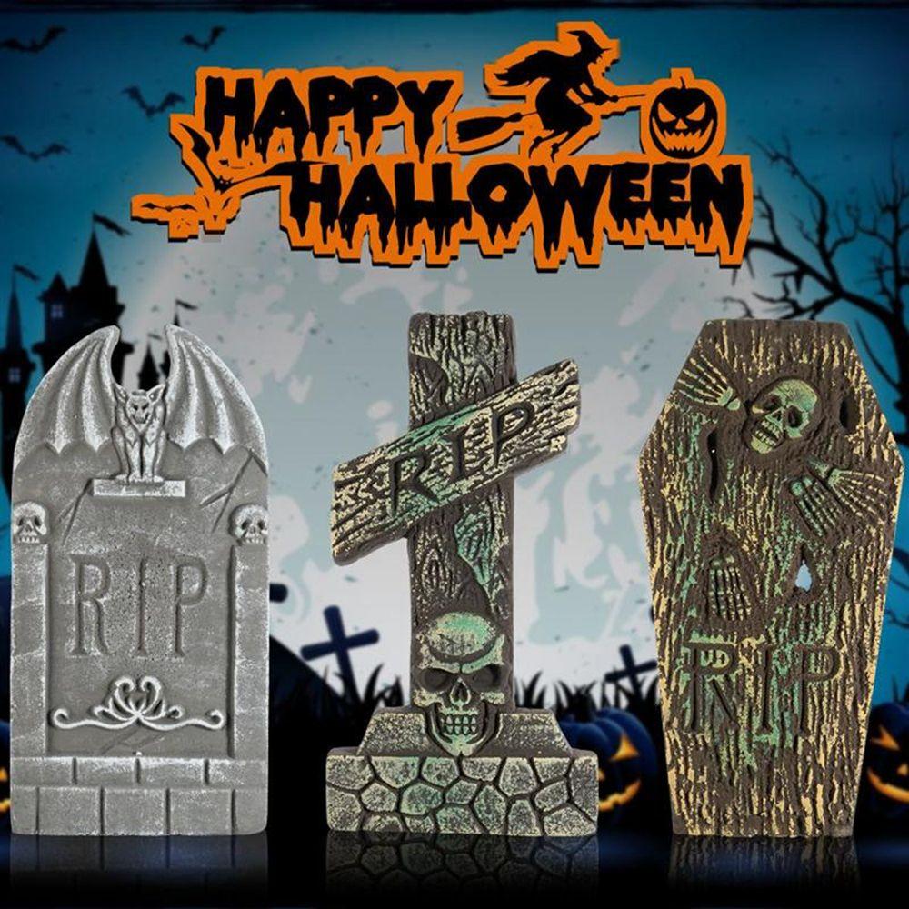 Ghost Festival Decoration Skull Tombstone Halloween Tombstone Tombstone Ornament Tombstone Ghost