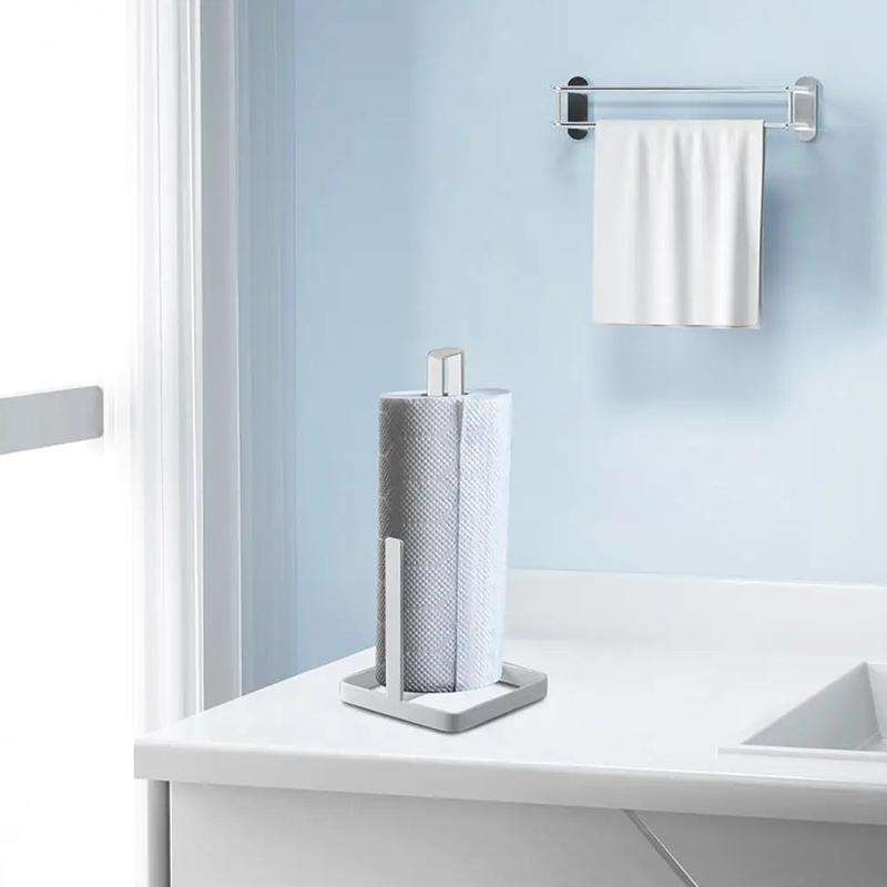 Küche Tragbare Werkzeuge Rolle Papierhandtuchhalter Badezimmer Toilettenpapierständer Silber Serviettenständer Heimaufbewahrung Kleine Accessoires Zubehör