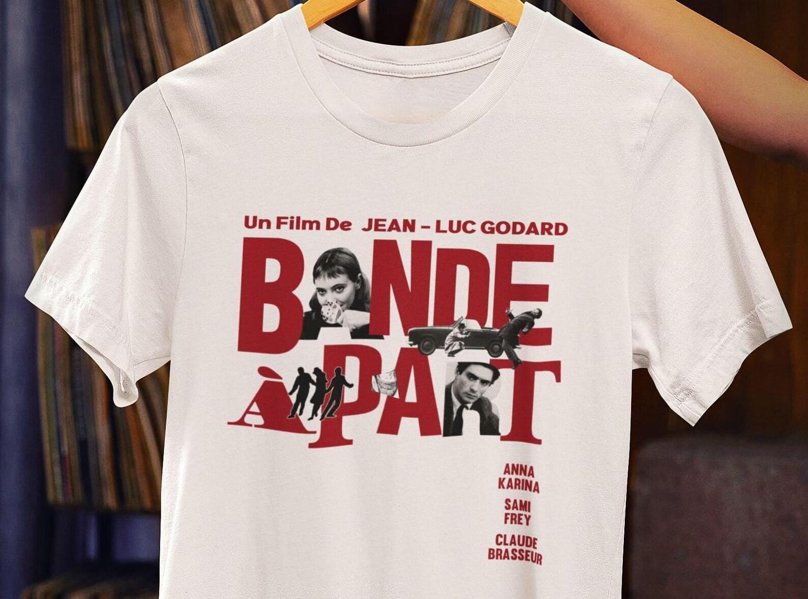 Bande à Part T-Shirt – Jean-Luc Godard French New Wave Tee XL