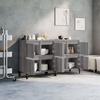 Buffet - Maison Exclusive - Sonoma gris - Bois d'ingénierie - 60x35x70 cm