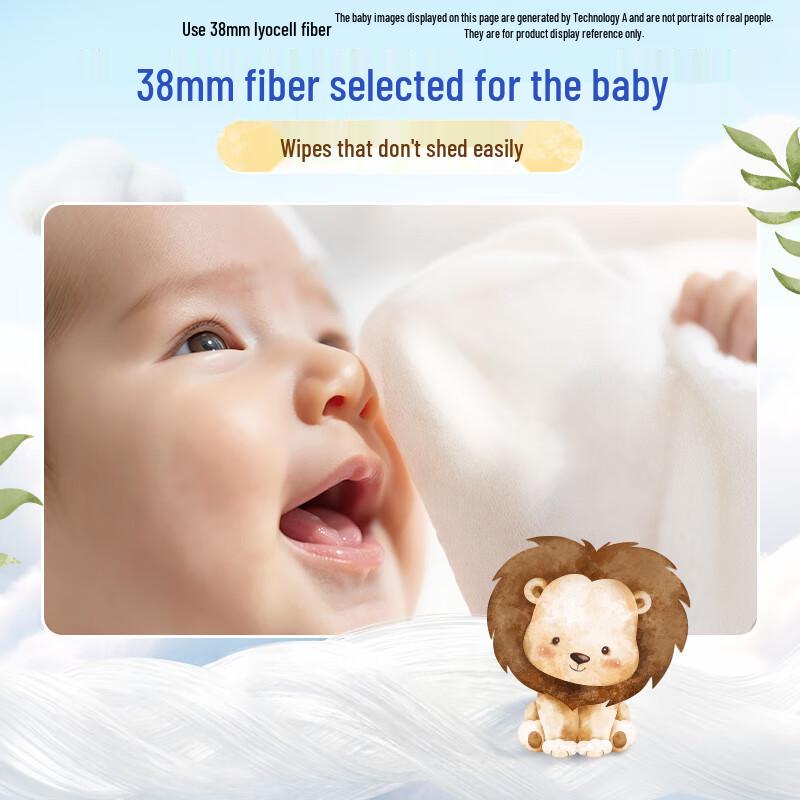 Vinda Baby Soft Dry & Wet Facial Wipes