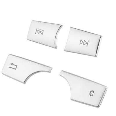 Auto Multimedia Lautstärkeregler Abdeckung Aufkleber Zierleiste Für Mercedes Benz C-Klasse W204 GLK X204 E-Klasse W212 2007-2015