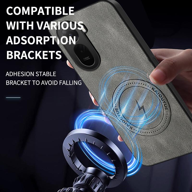 Per Xiaomi Redmi A7 Pro /Xiaomi Redmi A7Pro Custodia Semplice Elegante Aspirazione Magnetica Lusso Pelle PU Amichevole per la Pelle Cover Anti-caduta