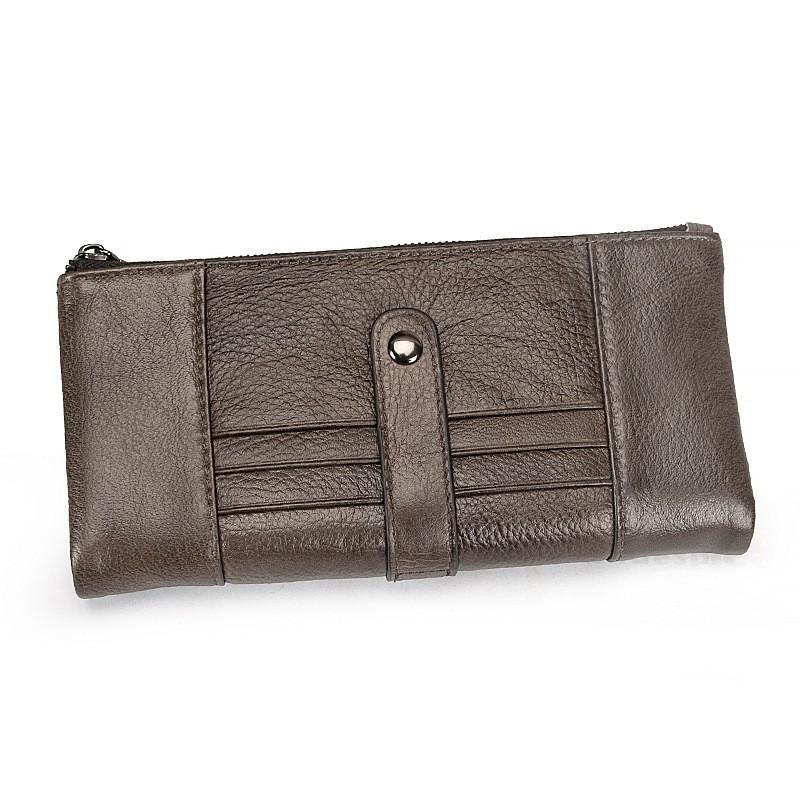 

Men s Long Authentic Leather Wallet Retro Cowhide Multi-card Clip 2020 Women s 19x10x2cm