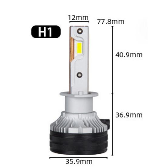 K7C 4300K H7 H4 H11 Led Lamp 3 Copper Tube Led