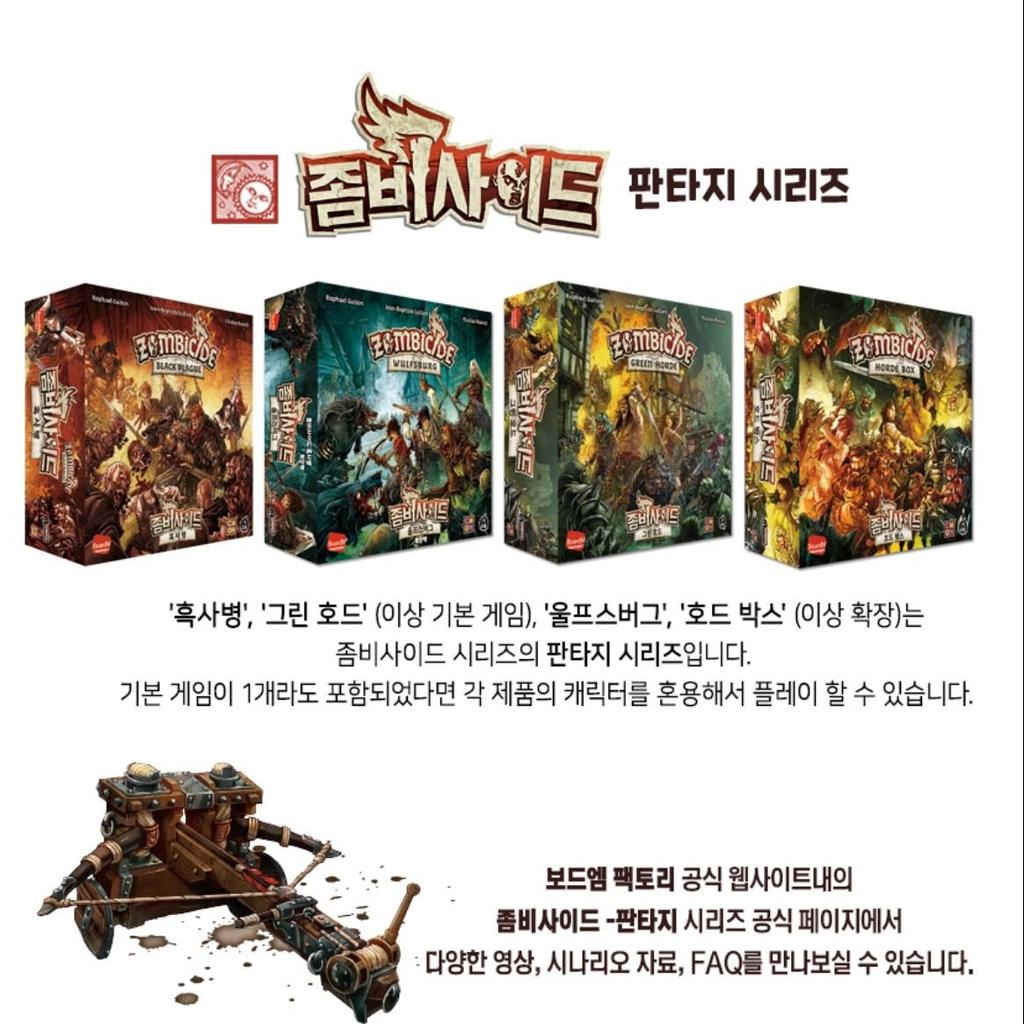 Zombicide Fantasy Expansion Horde Box