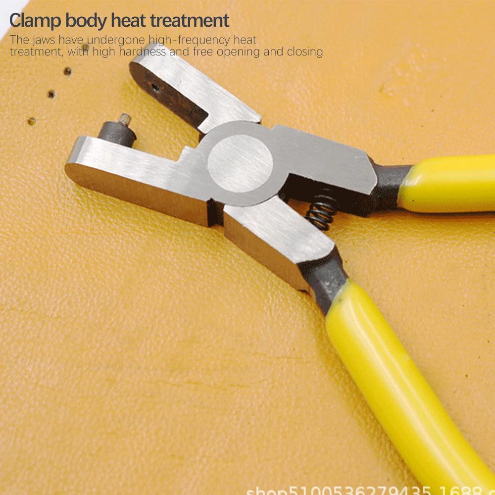 

Плоскогубцы для ремешка часов, Дырокол для ленты, Дырокол, Дырокол для бирок, Дырокол для ремешка часов 2 мм жёлтый