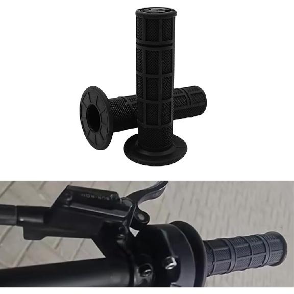 7/8" 22mm 24mm Universal Hand Grips Soft Rubber Grip Hand Bar Grips for Honda Yamaha Suzuki Kawasaki Dirt Bike ATV