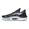 Li Ning Sta X Sonic 11 Παπούτσια Μπάσκετ Low Top Ανδρικά Αθλητικά Παπούτσια Μαύρο Γκρι ABAT021-13