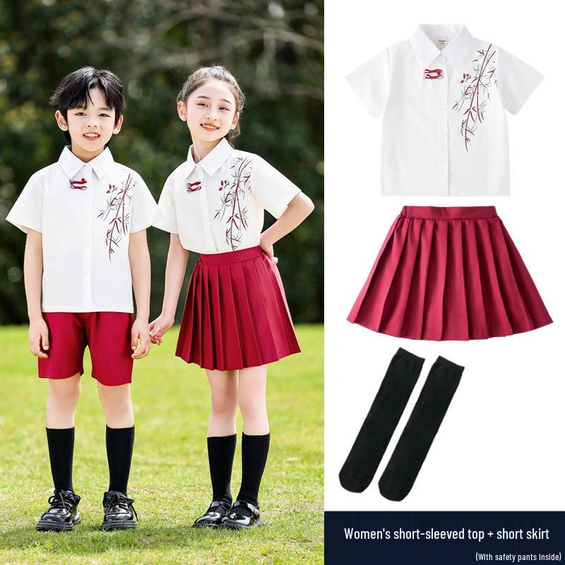 June 1st Children s Chinese Style Choir and Graduation Costume for Boys and Girls 120cm