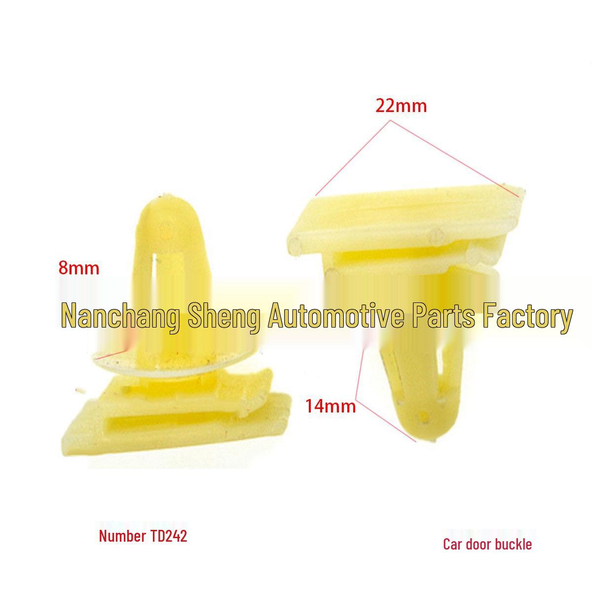 

Universal Car Trim Clips for Door Panel & Side Skirt Installation 10000 Pieces
