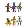 4pcs Five Fnaf Nights At Freddys Pizza Simulator 4cm Action Figures Game Toys