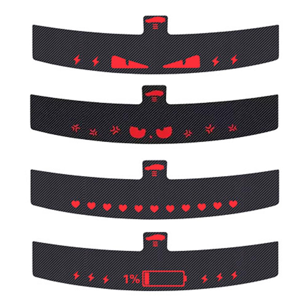 Lampa Spate Montată Sus pentru Mașină, Lampă de Frână, Placă de Proiecție Frână Mașină, Decal Moale din PVC, Embleme Autocolante Lampă Spate Superioară pentru Tesla Model 3 Highland