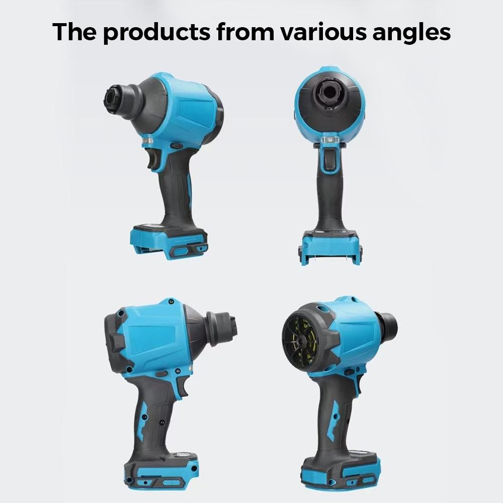 Brushless Blower 1500W Multifunction Inflator Vacuum Cordless Dust Blower Dust Cleanner For Makita 18v Battery