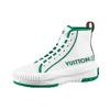 Louis Vuitton Squad Ankle Sneakers 'White Green' Women's 1AADAP