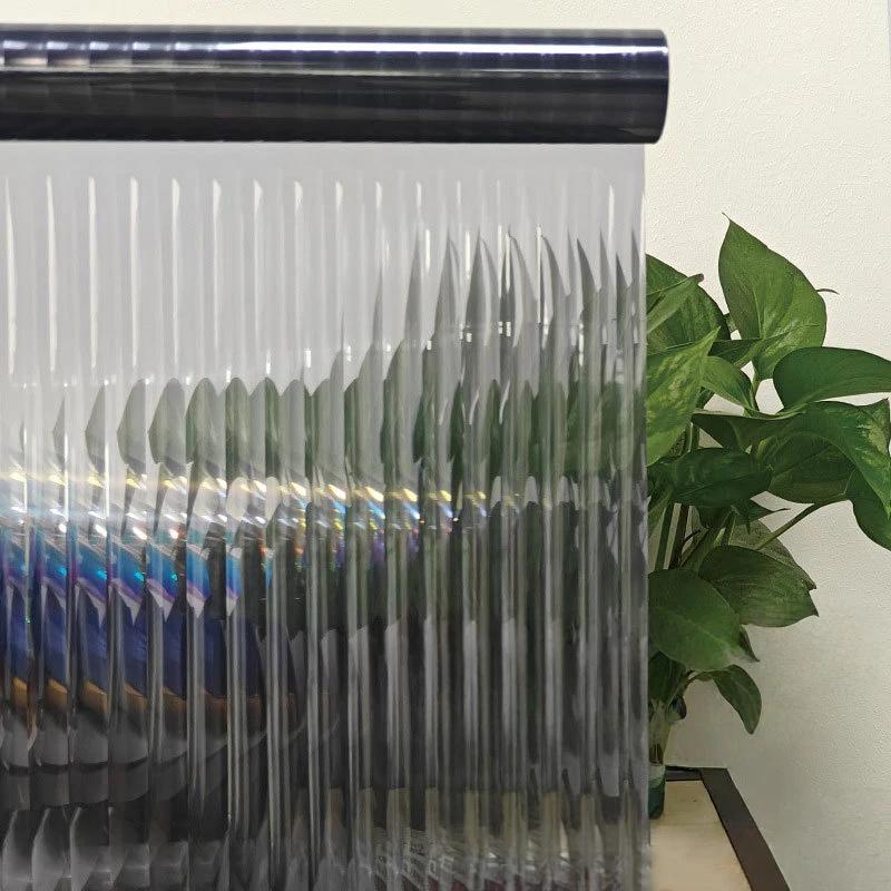 3D Self-adhesive Glass Film Translucent Kitchen Sliding Doors Decor Windows Cabinets Stickers Partitions Frosted Anti Perspect