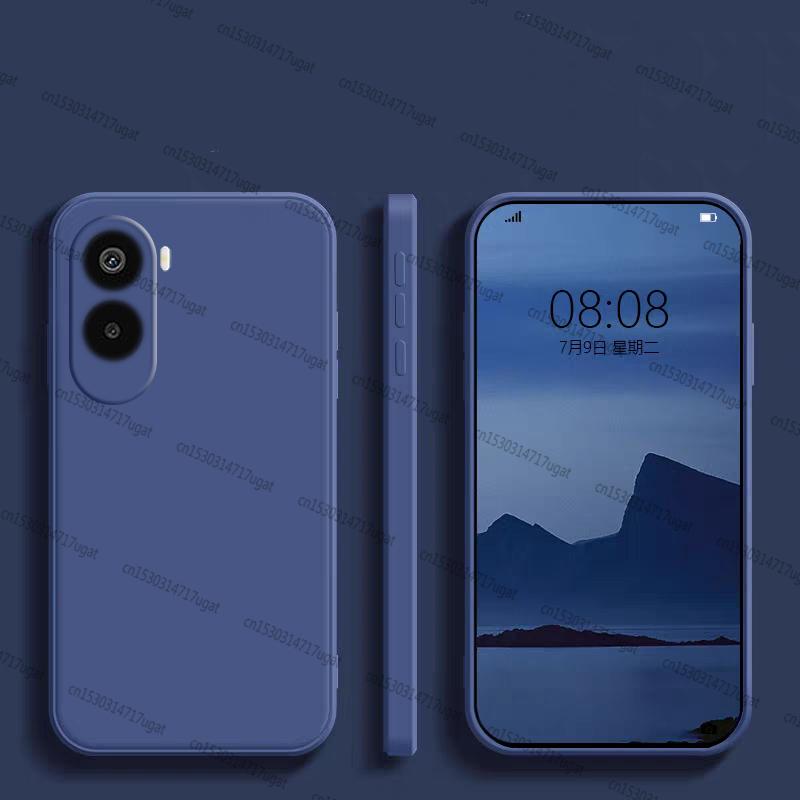 Voor Xiaomi Poco M7 Plus Hoes Poco M7 Plus Anti-klop Zachte Vloeibare Siliconen Snoepkleur Telefoonhoes Voor Poco M7 Plus Hoes