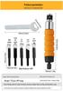 Electric Woodworking Carving Chisel Set with Grinder Attachments