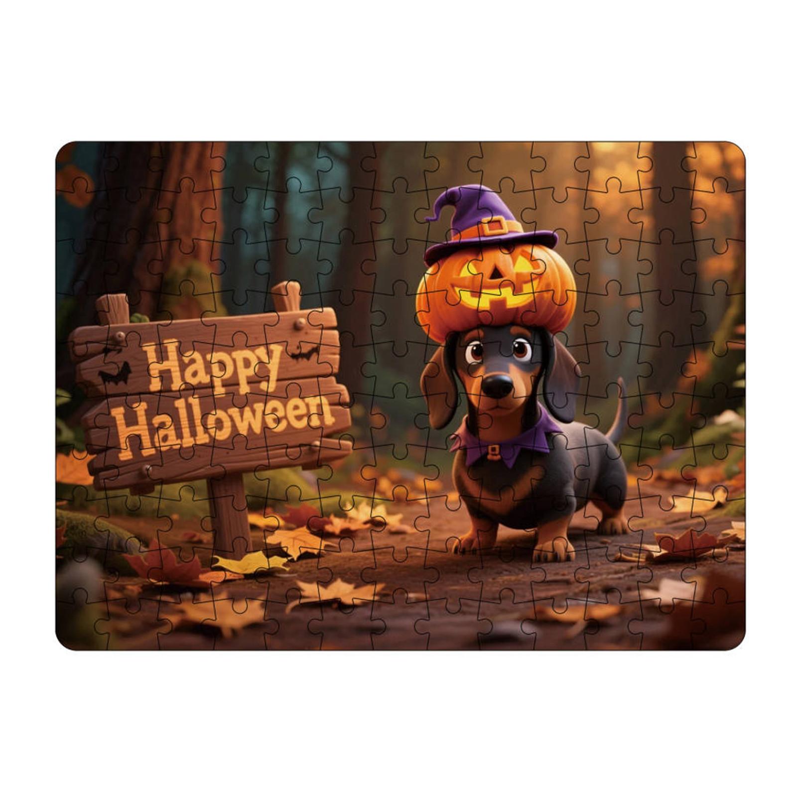 

Милые фотографии пазлов на Хэллоуин, Пазлы, Семейные развивающие игры, Семейные декоративные картины. One Size оранжевый