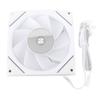 PC Case Fan Reverse Blade 120mm 4 Pin PWM 5v 3 Pin ARGB 800 To 1800RPM CPU Cooler for Upgrade White