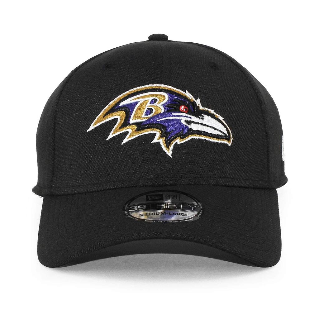 New Era Baltimore Ravens 39THIRTY NFL TEAM CLASSIC FLEX FIT Elastyczny Rozmiar 3930 cali CZAPKA, Dopasowanie, (S/M, Około. 21.6-22.2 (55.8-57.7 cm)) [Używany]