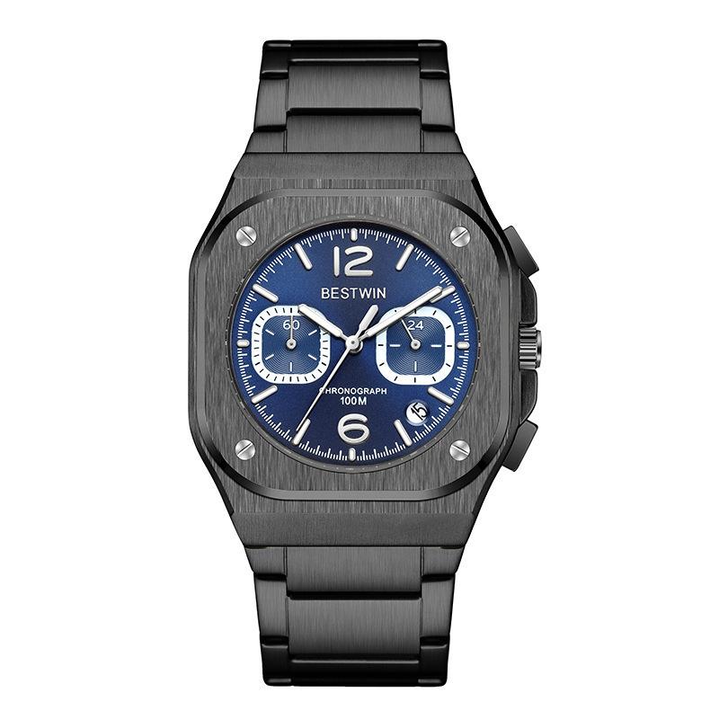 Квадратные мужские часы Мужские светящиеся модные мужские часы