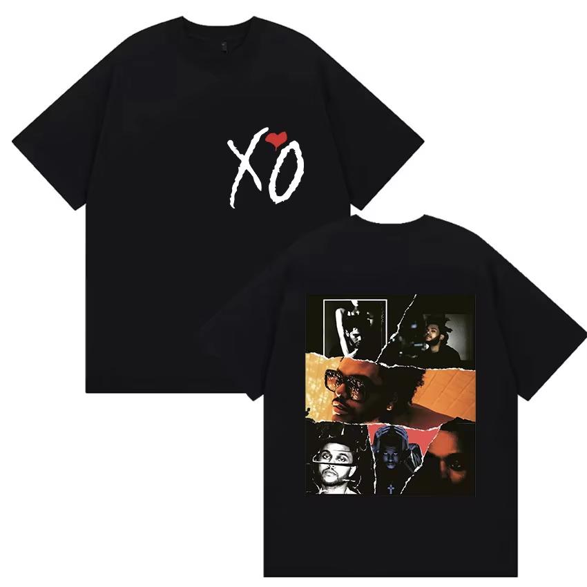 Pop Rapper The Weeknd Xo Album 2026 Graphic T Shirts Unisex Unisex Fans Hip Hop New Short Sleeve TShirt Unisex Fashion Streetwear