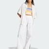 adidas Originals Gradient Halter Neck Crop Top Blue Yellow JF8270