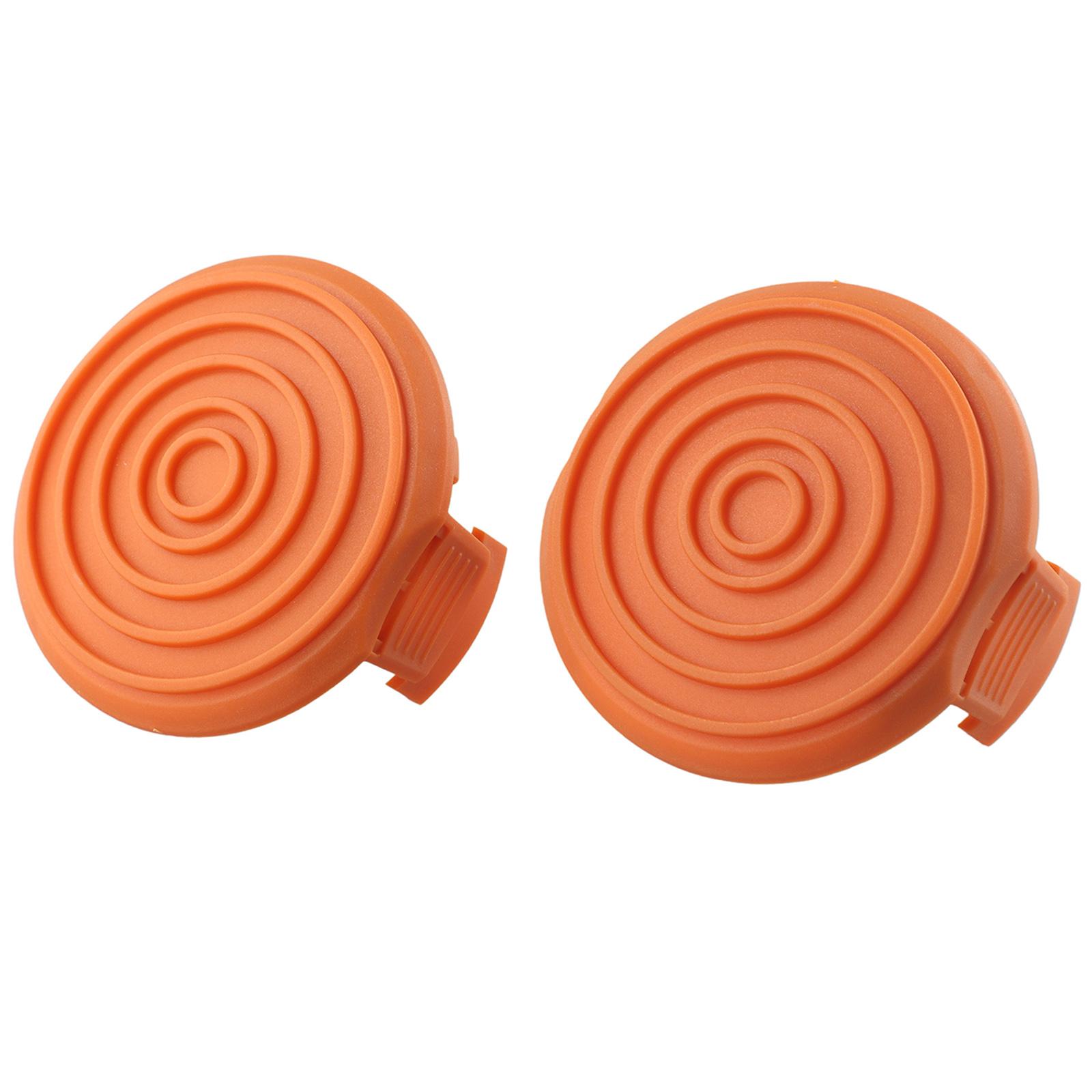 

Accessories Trimmer Spool Cap Accessory Element 2PCS Attachment Corded Cover For WORX WA0216 Models Parts Supplies