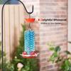 1/4Pcs Ant Moat Hummingbird Feeder Plastic Weather-Resistant Ant Guard Bird Feeder Hanging Hooks Inverted Umbrella Ant Stopper with Brush