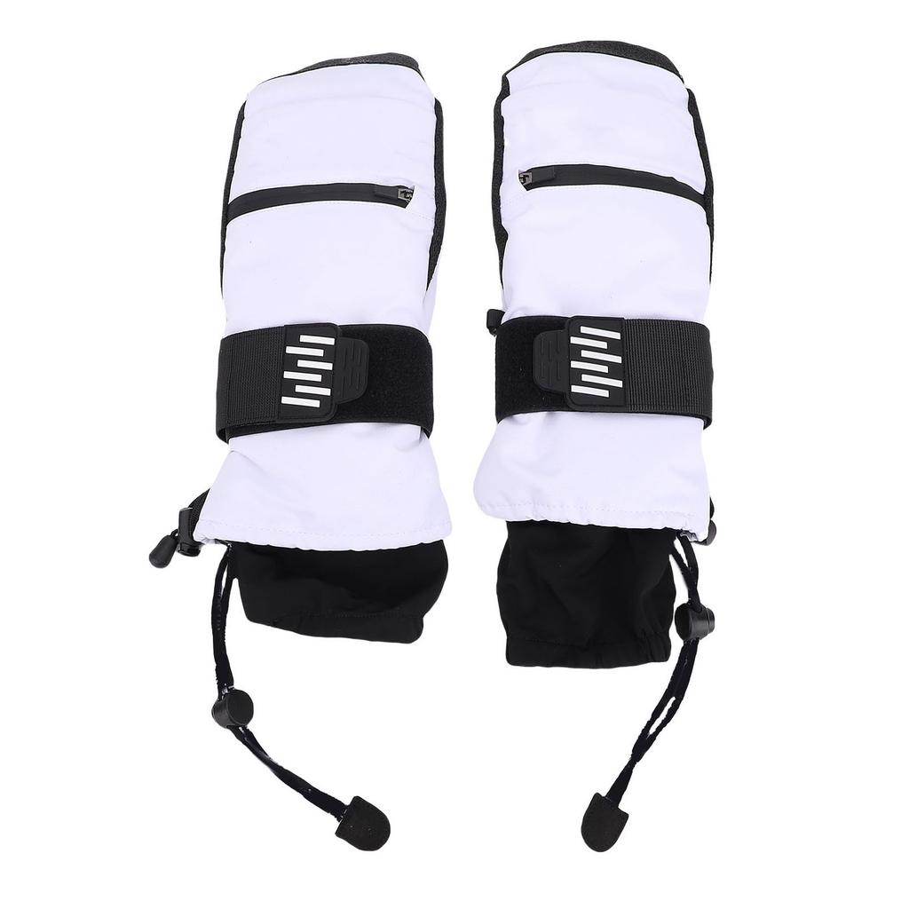 Rękawice narciarskie dla mężczyzn i kobiet, ciepłe na zimną pogodę, do snowboardu, rękawice do sportów śnieżnych z wewnętrzną warstwą