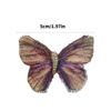Temperament Butterfly Brooch for Women Embroidered Lapel Pin Accessory Stylish Animal Jewelry for Suits and Dresses