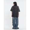 Unisex Retro High-Street Wide-Leg Jeans with Pockets