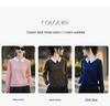 Women's Cashmere Soft Knit Polo Collar Pullover - Versatile, Simple, and Elegant Design for Spring and Autumn