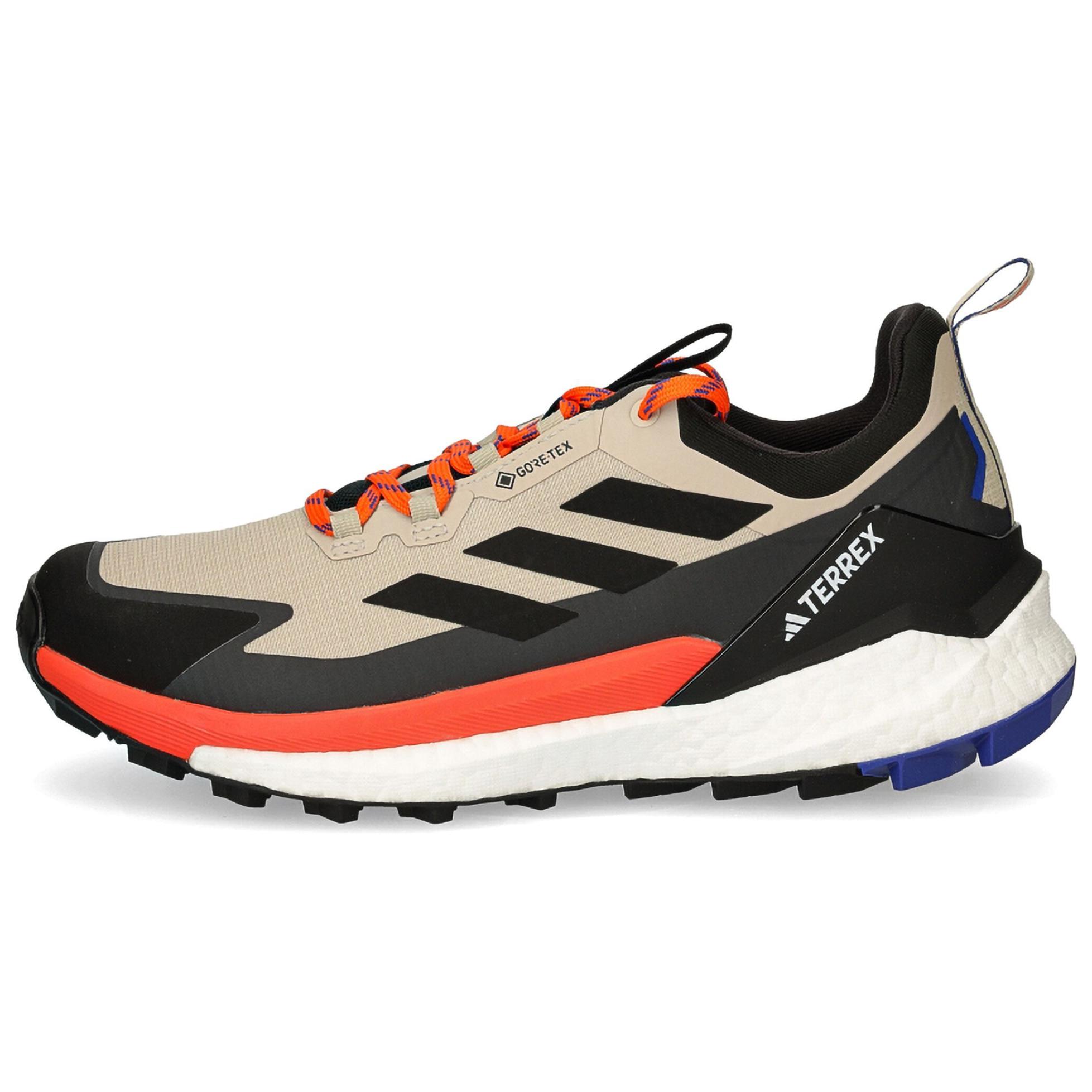 

Adidas Terrex Free Hiker 2.0 Low GORE-TEX Wonder Beige Black Orange Унисекс Кроссовки Загар Основной черный Полу-ударный оранжевый IH3536 41⅓