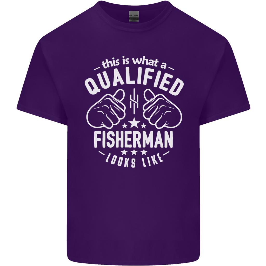 A Qualified FisherUnisex Looks Like Unisexs Light Cotton TShirt