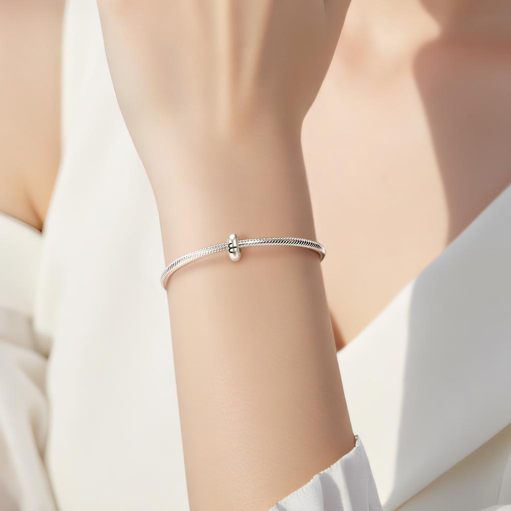 12 Astrological Constellations Spacer Stopper Beads Authentic 925 Sterling Silver Fit Charms Bracelet Women Jewelry Making