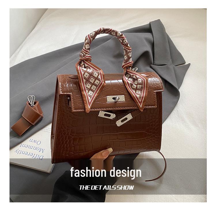 2025 Women's Crossbody Small Square Kelly Bag – Trendy, High-End & Fashionable