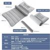 Height-adjustable Towel Pillow | Easy Adjustment Just by Rolling It Up | Neck Support | Washable Pillow | Nekara