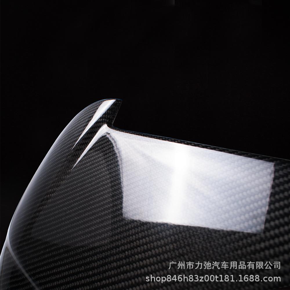 Toyota Hiace 200 Series Carbon Fiber SAD Style Rear Wing Spoiler for Flat Top Narrow Body
